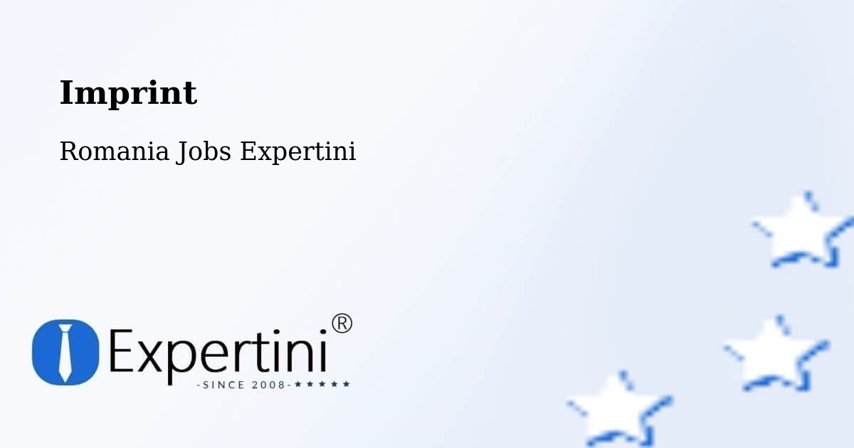 Imprint – Comuna Coteşti - Romania Jobs Expertini